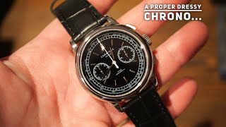 Corniche Heritage Chronograph Watch Review - A classy Dress Piece Under $500 with wobbly pushers!