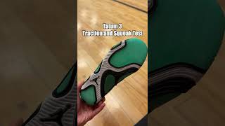 Jordan Brand Tatum 3 Traction and Squeak Test #tatum #jordanbrand #tatum3 #tractiontest #squeaktest