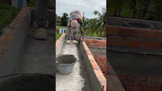 Concrete Column Construction Process | Traditional Timber Formwork | Reinforcement