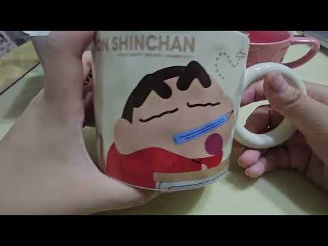 Shin Chan Cup and Pig Cup 🐷☕️