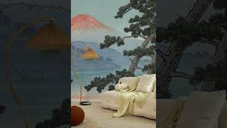 Tranquil Horizons: Kawase Hasui Mural Wallpaper #everwallpaper