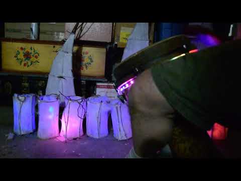 Having fun with djembe drum and Sound Reactive FastLED