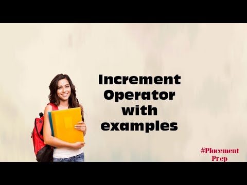 Increment operator with examples | Pseudocode | @placementprep833