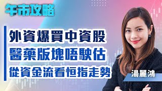 【午市攻略】外資爆買中資股 醫藥版塊唔駛估 從資金流看恒指走勢 |  嘉賓主持︰湯麗鴻 | MegaHub | PowerTicker | 16/01/2023