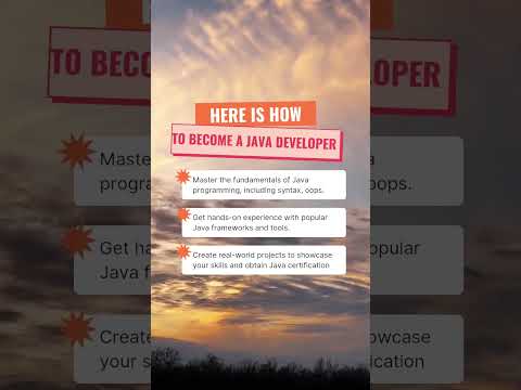 How to become a #java Developer #softwaredeveloper