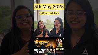 Sankalp batch -5 May Onwards... #csirnetadda247 #csirnet2025 #education #jrf2025