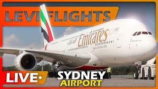 🔴 LIVE Plane Spotting @ Sydney Airport! + ATC with Levi 🔴
