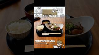 【梅田】お顔合わせなどに使われるお店のランチがコスパ抜群！！