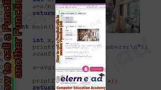 Nested Function Call in #C | expert in A minute  #coding #programming #clanguage #programminglanguag