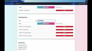 Budget Bot Demo Video