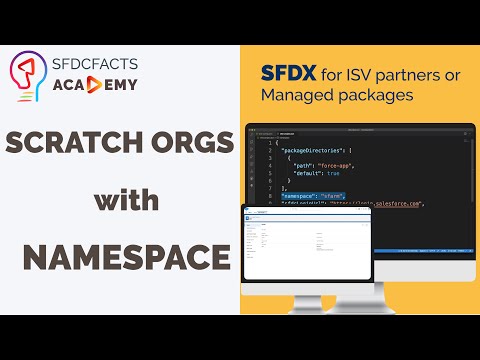 Create Scratch Orgs with Namespace | SFDX | Managed Package | Salesforce ISV Development