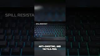 Quiet gaming keyboard with RGB #techreview #gamingaccessory #rgbgamingkeyboard #pcgaming #techlovers