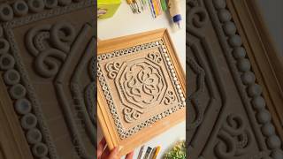 Lippan Art 😱😱😱😱😱 | Lippan Art with Mirror work #youtubeshorts #shorts #trending #lippanart