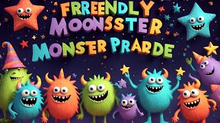 The Friendly Monster Parrade Song | English song for kids | Learn English song for kids