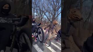 Duet this if you can ride a bike 🤗🚲 #buddytherat #unicycle #bike #foryou #fyp #foryoupage