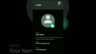 whatsapp profile 😱 using html and css / #short