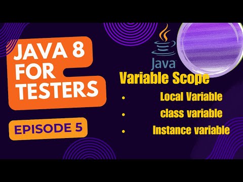 Java 8 for Testers - Scope of variable, Episode 5