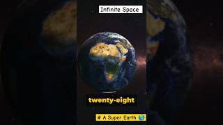 EARTH nearest SUPER EARTH 🌎 #shorts #superearth #space