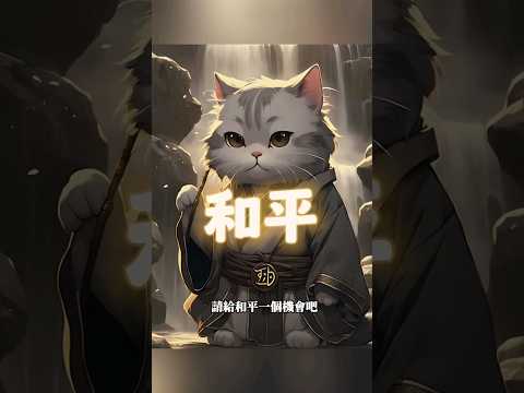 戰爭沒有答案,請給和平一個機會！【念念說真話】 #以巴戰爭 #和平 #智慧 #shorts