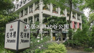 Life in Tokyo | Walk Imperial Palace and Hibiya |A Japanese's Daily life