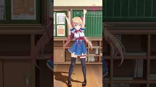 赤井はあと「にごリリダンス」Shorts【MMDホロライブ】@AkaiHaato