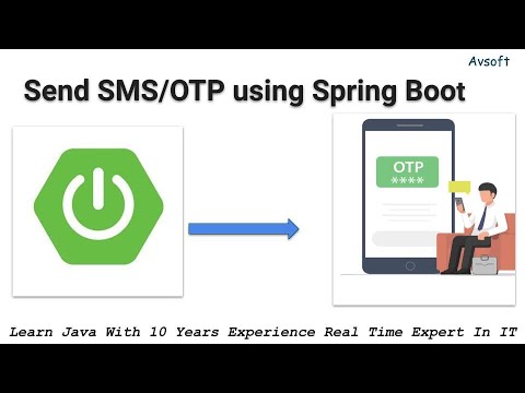 Send SMS OTP using spring boot application
