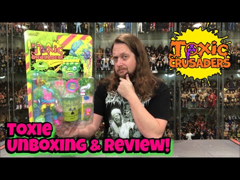 Toxie Toxic Waste Edition Toxic Crusaders Super 7 Unboxing & Review!