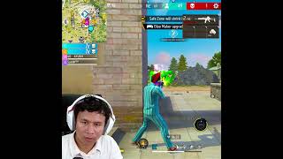 Headshot Diya toh Enemy Bhaag Gaya 😁 #shorts #freefire #tondegamer