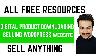 Create a Digital Downloadable Products Selling eCommerce Website with WordPress & WooCommerce/hindi
