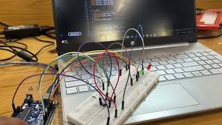 Task 3.3P - Arduino Led control using Press buttons (Chitkara x Deakin)