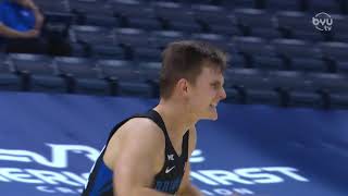 BYU Men's Basketball vs UVU Game Recap