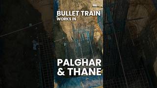 Bullet Train Corridor Progress in Palghar and Thane #MAHSR #bullettrain #Ahmedabad #mumbai #Palghar