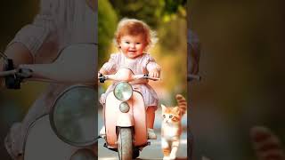 dudi dudi dam dam #cutebaby #cute #funny #love #baby #song #music #lyrics #babyfashionista #shorts