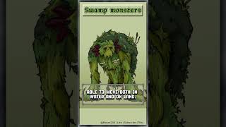 Swamp monsters |  Monsters of the Mind , Races  | #shorts  #wiki #races #monster