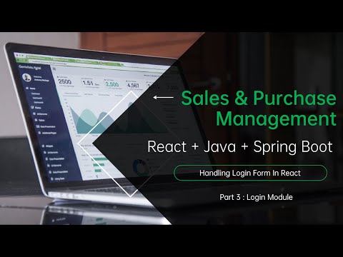 React full stack project | Sales and purchase management system | Part 3: form field validations