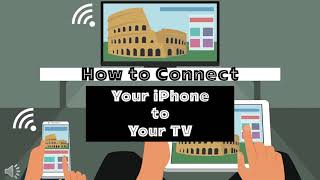 How to Connect iPhone to TV (television)