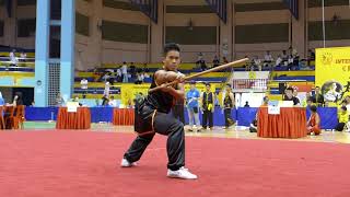 B组规定南棍 郭优俊 东北北太极拳武术学院 25 Mar 2018