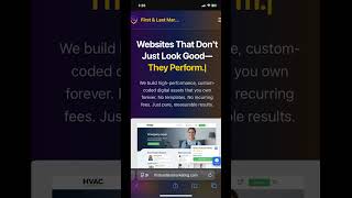 renting websites. Own yours. 100% custom. No templates. Low cost.#CustomWebsite #ownit