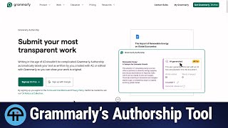 Grammarly's Authorship Tool