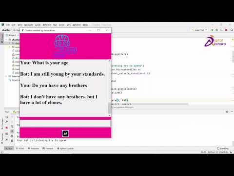 Chat boat Python Complete Project Guide for complete course click on www.digitalakshara.com