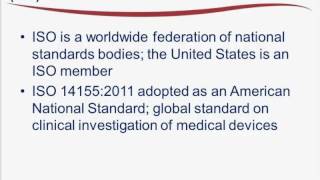 Good Clinical Practice (GCP) for Medical Devices: ICH GCP and ISO 14155 Trailer