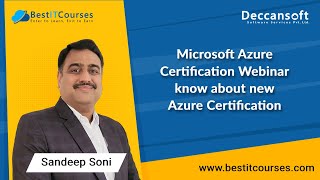 Microsoft Azure Certification Webinar | know about new Azure Certification