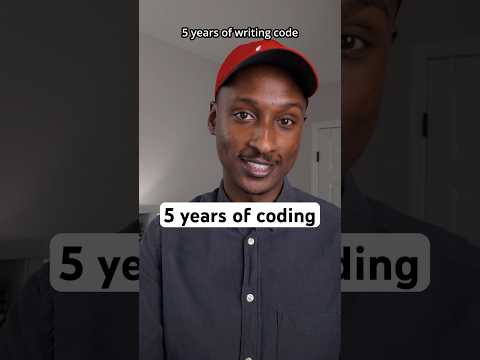 ✅ 5 years of coding #coding #experience