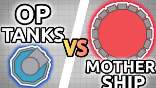 OP TANKS VS MOTHERSHIP !!!! (Arras.io)
