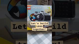 Let's build LEGO together!#lego  #legocreator #buildlego #hobby #legocreator3in1 #hobbytime
