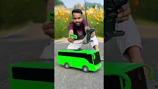 Green Colour Remote control Bus