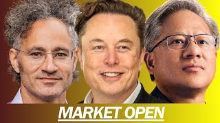 TRUMP GETS AN EU DEAL, TESLA GETS A BIG DEAL WITH SAMSUNG, MARKETS HIT ALL TIME HIGHS | MARKET OPEN