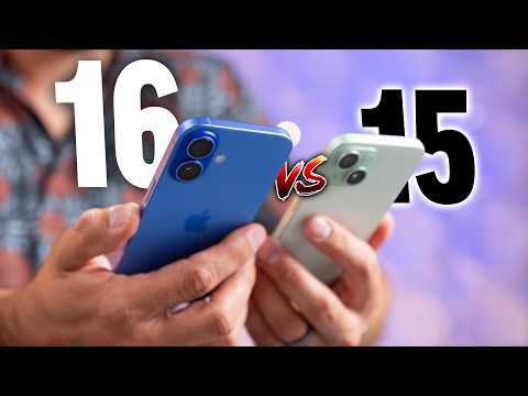 iPhone 16 vs iPhone 15 - REAL Differences after 96 Hours