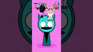 Oh no!! HELP Zip | Sprunki Casi x SemiHemi #sprunki #incredibox #sprunkiincredibox