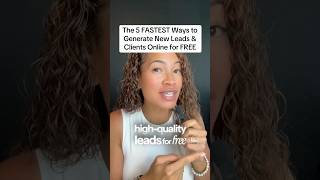 Best FREE Hack to Generate More Leads & Clients Online #businesstips #leadgeneration #message